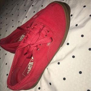 Red Vans
